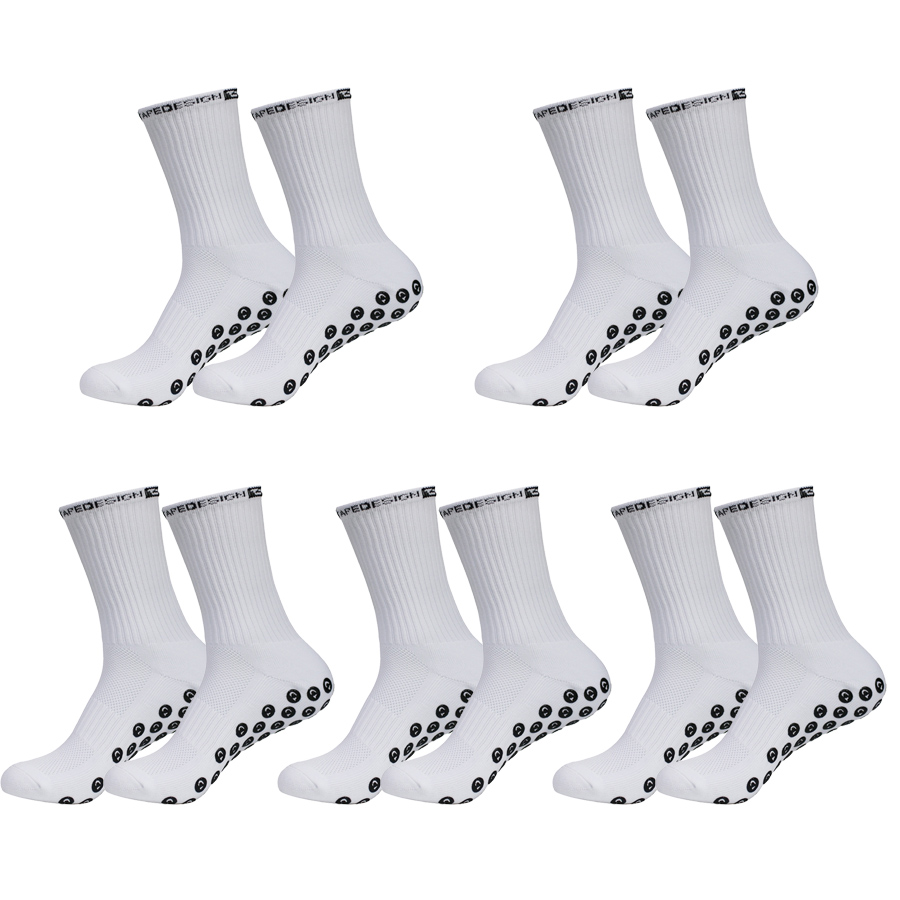 5 paar antislip voetbalsokken  - Sock Garter Men recensie en prijs