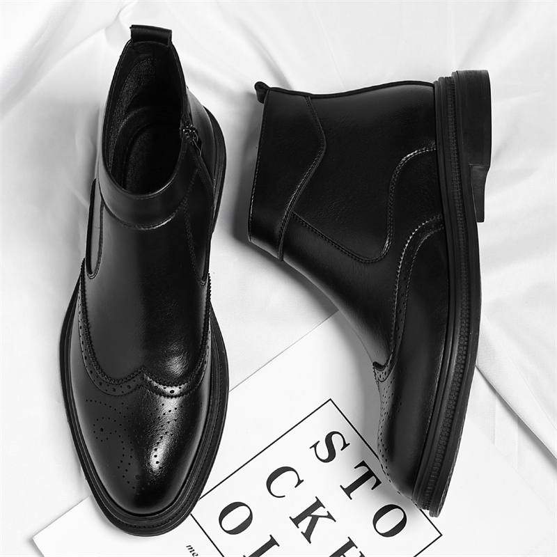 Herfst Winter Dikke Zolen Here - Men Formal Wear With Boots recensie en prijs