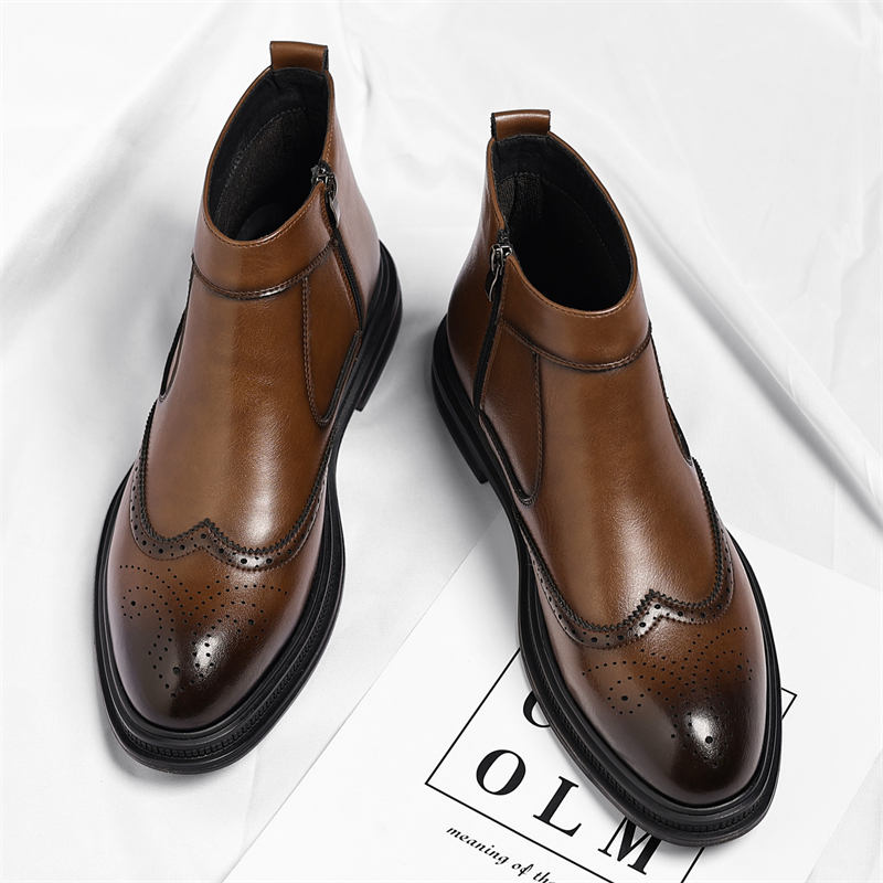 Herfst Winter Dikke Zolen Here - Men Formal Wear With Boots recensie en prijs