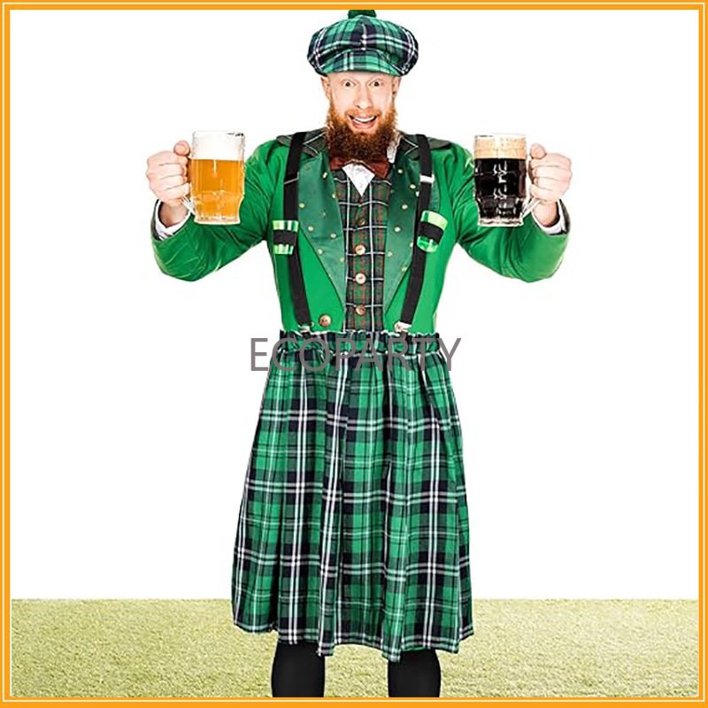 St. Patricks Day-kostuumset Gr - Sock Garter Men recensie en prijs
