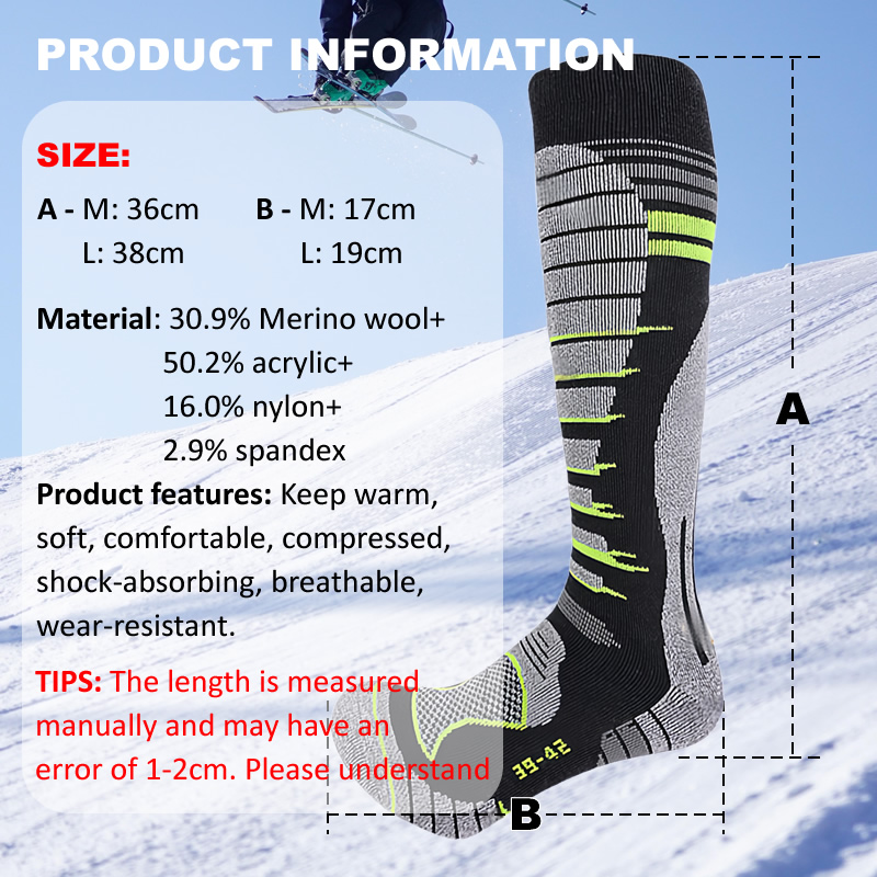 Merinowollen skisokken Koud we - Sock Garter Men recensie en prijs