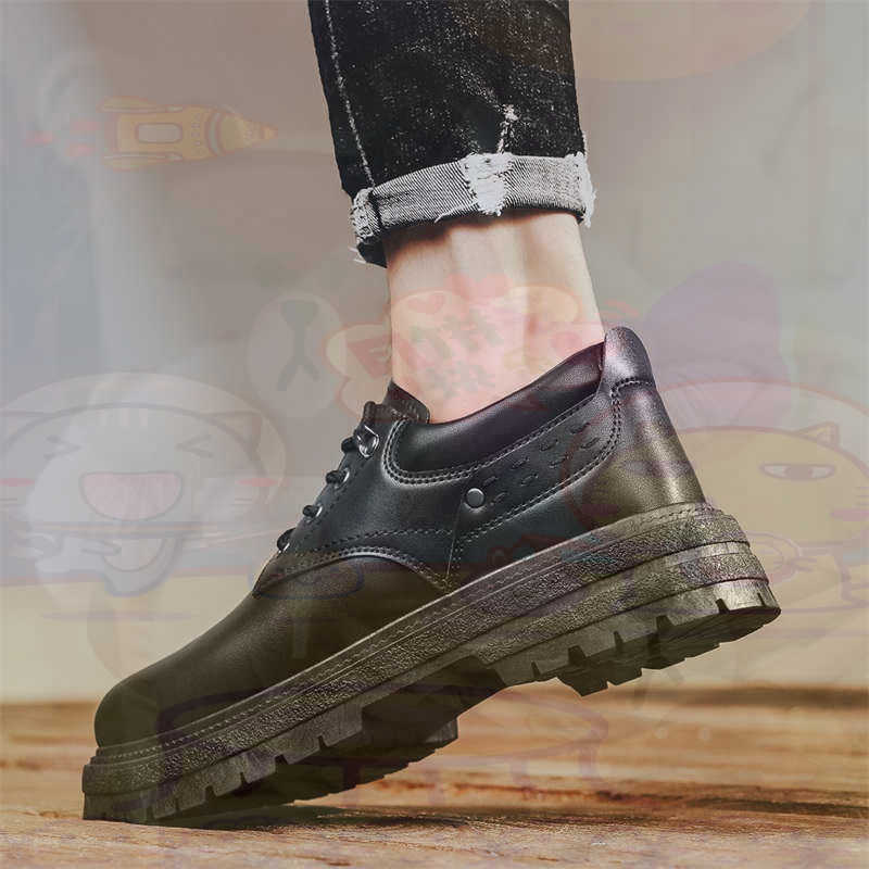 Donker natuurlijk leer Mode-sn - Men Formal Wear All Black recensie en prijs