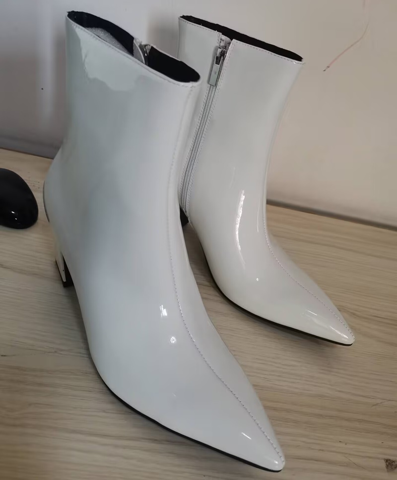 Nieuwe mode witte laarzen voor - Men Formal Wear With Boots recensie en prijs