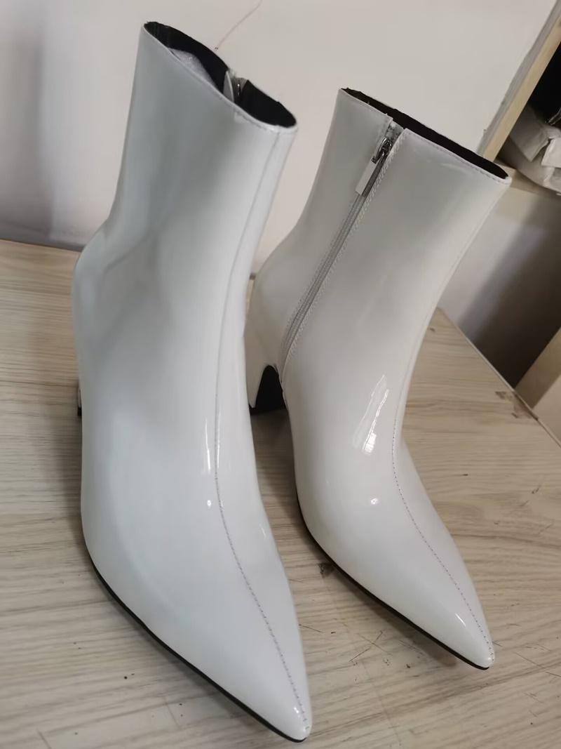 Nieuwe mode witte laarzen voor - Men Formal Wear With Boots recensie en prijs